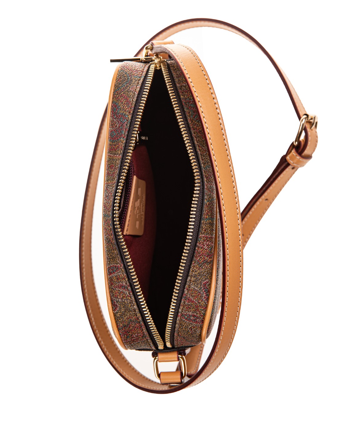 shop ETRO  Borsa: Etro tracolla piccola  realizzata nell'iconica tela jacquard con motivi Paisley e impreziosita da dettagli in pelle.
Tracolla regolabile.
Tasca interna applicata.
Chiusura con cerniera.
Accessori metallici con finitura dorata.
Composizione: Tessuto di cotone Paisley jacquard spalmato con grana opaca e doppiato in tela.
Finiture: 100% pelle di vitello.
Dimensioni: 20 x 13 x 4.5.
Made in Italy.. 0N029 8010-0600 number 7500174